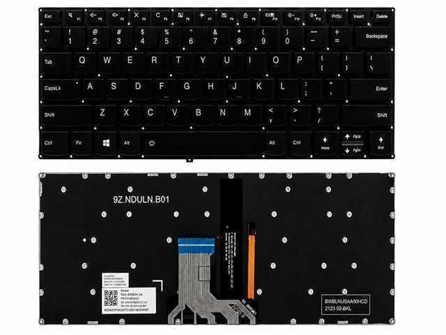 Teclado Lenovo 720-13 con Retroiluminación US Sin Marco