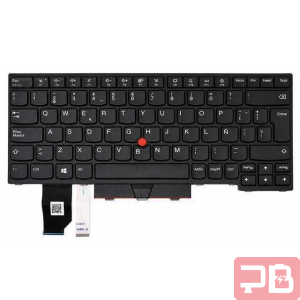 TECLADO PARA LAPTOP LENOVO THINKPAD L14 / T490S T495S X1 EXTREME GEN 1  / SP / CON MARCO