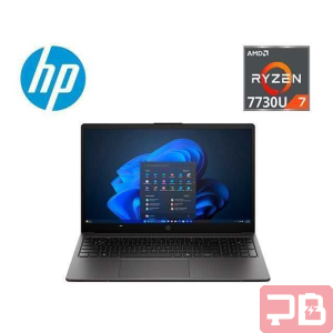 LAPTOP HP 255R G10 / AMD RYZEN 7-7730U / DDR4 16GB RAM / 512GB SSD / PANTALLA 15.6 FHD / TECLADO EN INGLES / COLOR GRIS
