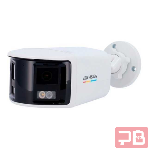 CAMARA DE SEGURIDAD HIKVISION DS-2CD1T67G2HP-LIUFSB / 6MP / BALA / LENTE DUAL 2.8MM / COLORVU / AUDIO 2 VIAS / IP67 / PANORAMICA 180°