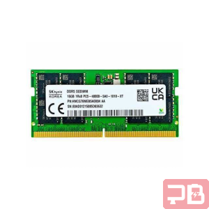 MEMORIA RAM SK HYNIX DDR5 16GB 4800MHZ / PC5-4800B / SODIMM / PARA LAPTOP / GRADO A