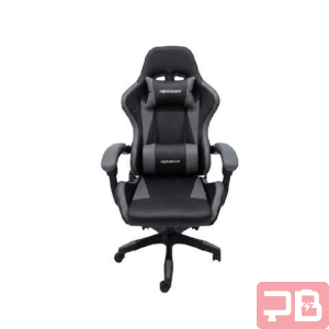 SILLA GAMER PARA JUEGO GAMING CHAIR 01 POTENZZA FH0037-PRO / RECLINABLE HASTA 180° / SOPORTA 150KG / REPOSAPIES / COLOR NEGRA
