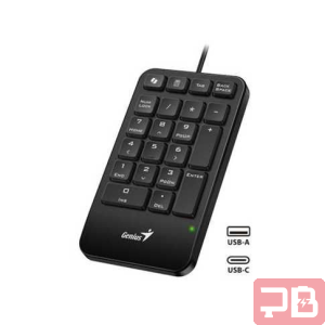 TECLADO NUMERICO GENIUS NUMPAD 125 / SILENT / TIPO-C / BOTON COPILOT IA / COLOR NEGRO