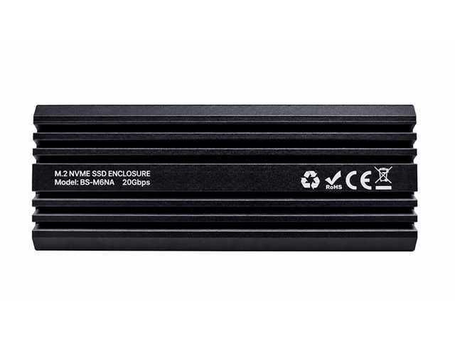 ENCLOSURE DEXTOR PARA DISCO SOLIDO SSD NVME PCI USB 3.0 / TIPO-C A TIPO-C / MODELO BS-M6NA - Image 2