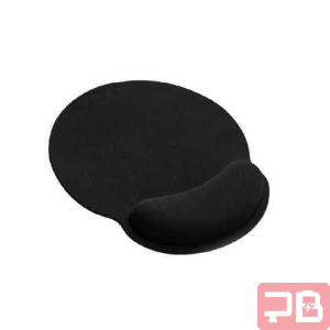 MOUSEPAD NITRON / CON REPOSAMANOS / COLOR NEGRO