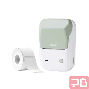 MINI IMPRESORA TERMICA DE ETIQUETAS NIIMBOT B1 PRO / BLUETOOTH / RECARGABLE / COLOR VERDE