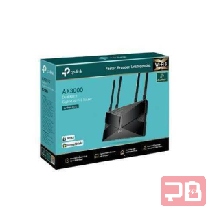 ROUTER TP-LINK AX3000 ARCHER AX53 / WI-FI 6 / DOBLE BANDA / VPN WPA3 / 4 PUERTOS GIGABIT / ONEMESH Y EASYMESH