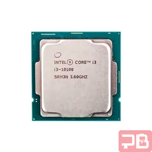 PROCESADOR INTEL CORE I3-10100 / 3.60GHZ / SOCKET LGA1200 / 10MA GENERACION / TRAY / SIN VENTILADOR